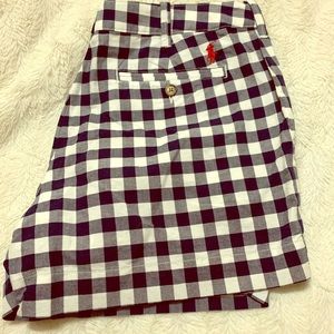 Ralph Lauren shorts.